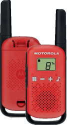 Set Statie radio PMR446 Motorola Talkabout T42 2 Walkie-Talkies 16 canale 4 km Rosu BBL2796 
