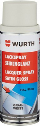Lac spray alb gri matasos 9002 Wurth 