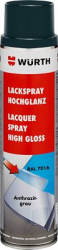 Lac spray gri antracit 7016 600 ml Wurth 