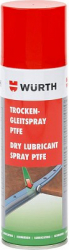 Lubrifiant uscat cu PTFE 300 ml Wurth 