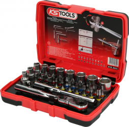 Set capete de clichet pentru biti 1/4 torsionpower 33 de piese 