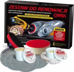 Set polish faruri Carex 
