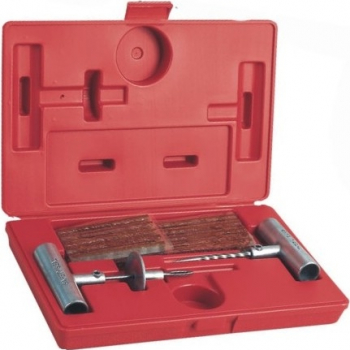Set reparatie pana snur anvelopa vulcanizare cu surubelnita speciala tip T 