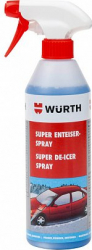 Spray dezghetat parbrizul 500 ml Wurth