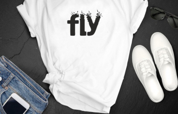 Tricou Personalizat Bumbac - FLY 