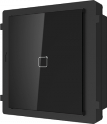 Modul extensie cititor de carduri HikVision DS-KD-E pentru interfon modular EM 125 Khz Negru 