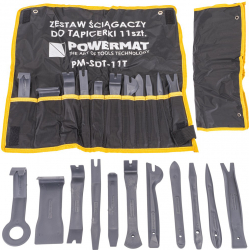 Extractoare pentru clipsuri pentru tapiterie 11 elemente PM-SDT-11T Powermat PM1010 
