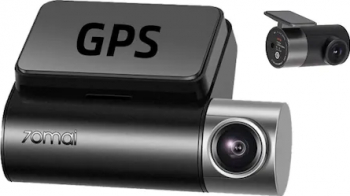 Camera auto DVR 70mai A500S Dash Cam Pro Plus 2.7K IPS Night Vision Wi-Fi + camera spate RC06 Full HD 30 fps
