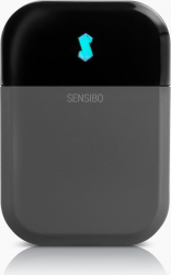 Termostat smart pentru aer conditionat Sensibo Sky 2 Senzor temperatura umiditate Negru