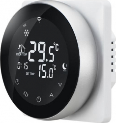 Termostat Wireless Beok TGR87WiFi-EP pentru incalzirea electrica in pardoseala Functie Anti-inghet 