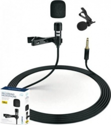 Microfon Lavaliera cu Clip Mini Jack 