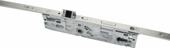 Broasca inchidere multipunct cu 4 puncte cap ciuperca ROTO dornmass 35 mm interax 92 mm placa 16 mm actionare din maner 