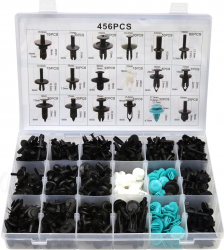 Set 456 stifturi de fixare Geko G02928 