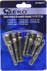 Set 8 biti extensii pentru mandrina Geko G15017 