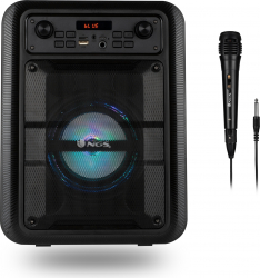 Boxa portabila Roller Lingo NGS Bluetooth 20W USB True wireless Negru 