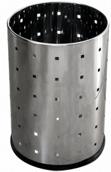 Cos pentru birou inox RAKI 3lt 16x16x23 