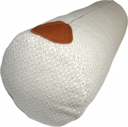 Perna multifunctionala cilindrica 100 tesatura microfibra de canepa 50 cm x 15 cm