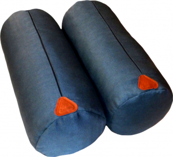 Set Perne cilindrice Turqoise 2 bucati 50 x 22 cm