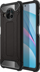 Husa din policarbonat dur compatibila cu Xiaomi Mi 10T Lite Negru 