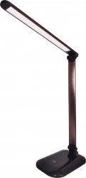 Lampa De Birou Led Alaska 5W 4500K Dimabil Choco-Metal Fucida 