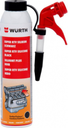 Silicon etansare WURTH negru super RTV 200 ml 