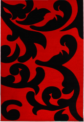 Covor Premium 3452A rosu-negru 200x300cm 