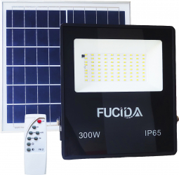 Proiector Solar Led 300W 1150Lm 6500K IP65 Fucida 