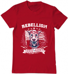 Tricou barbat Adler rebellion Bumbac Regular fit Rosu XXXL 