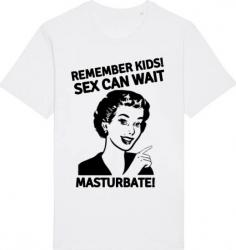 Tricou barbat Printado Casual cool advice Bumbac Regular fit Alb S INTL 