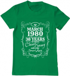 Tricou barbat Printado classy sassy Bumbac Regular fit Verde mediu M INTL 