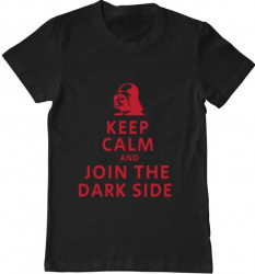 Tricou barbat Printado join the darkside Bumbac Regular fit Negru 2XL INTL 
