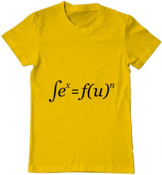Tricou barbat Printado sex is fun Bumbac Regular fit Galben S INTL 