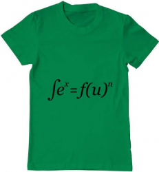 Tricou barbat Printado sex is fun Bumbac Regular fit Verde mediu XL INTL 