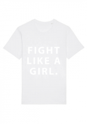 Tricou barbat Stanley and Stella fight like a girl Bumbac Regular fit Alb XXL