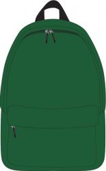 Ghiozdan simplu Verde 