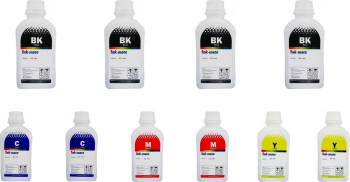 Pachet Flacon cerneala Ink-Mate Compatibil Brother 4x LC123BK Negru 2x LC123C Cyan 2x LC123M Magenta 2x LC123Y Galben 5000 ml 