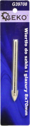 Burghiu pentru sticla si gresie 8x75 mm Geko G39708 