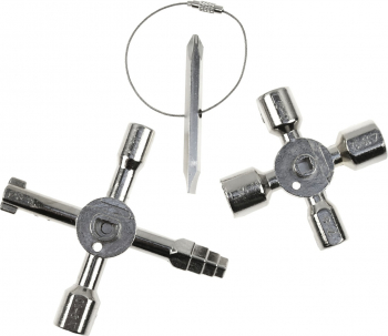 Cheie universala pentru dulapuri tehnice 10 in 1 Geko G10048 