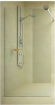 Paravan dus 700x2000 mm sticla 8mm securizata transparenta feronerie inox 