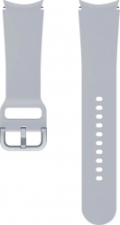 Bratara Samsung Sport Band pentru Galaxy Watch 4 44mm marime M-L Silver 