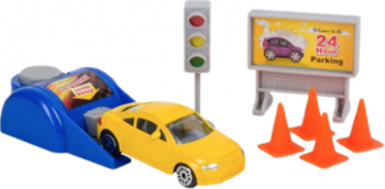 Jucarie lansator cu masinuta si accesorii Multicolor JMB-SHO2992 