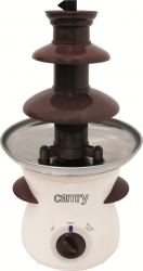 Fantana de ciocolata Camry CR 4457 190W 500 ml 3 cascade Alb 