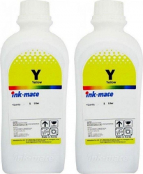 Pachet Flacon cerneala Ink-Mate Compatibil Brother 2x LC529XLY Galben 2000 ml 