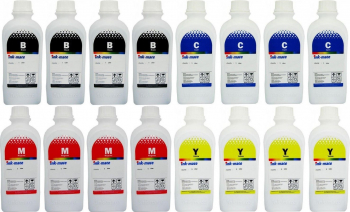 Pachet Flacon cerneala Ink-Mate Compatibil Brother 4x LC980BK Negru 4x LC980C Cyan 4x LC980M Magenta 4x LC980Y Galben 16000 ml 
