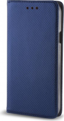 Husa de protectie Smart Magnet pentru Samsung Galaxy S5 - Albastru 