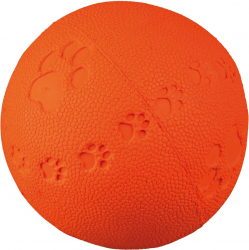 Jucarie Minge Cauciuc Natural 6 cm cu Sunet 34861 