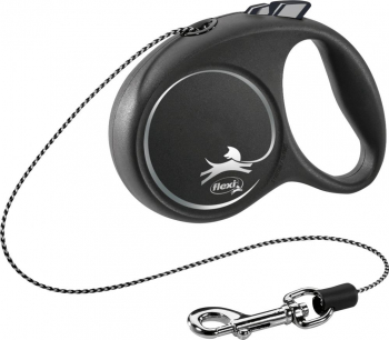 Lesa Flexi Black Design Snur XS 3m/8kg Negru 12241 