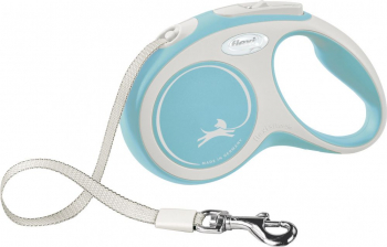Lesa Flexi Comfort Banda S 5m/15kg Albastru Deschis 213404 