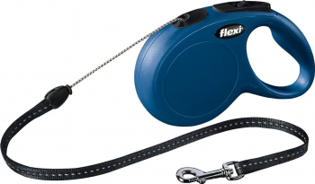 Lesa Flexi Snur Classic Long S 8 m 12 kg Albastru 11802 