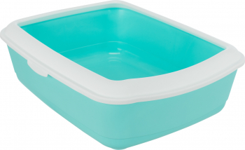 Litiera 371547 cm Verde Mentrol cu Alb 40181 